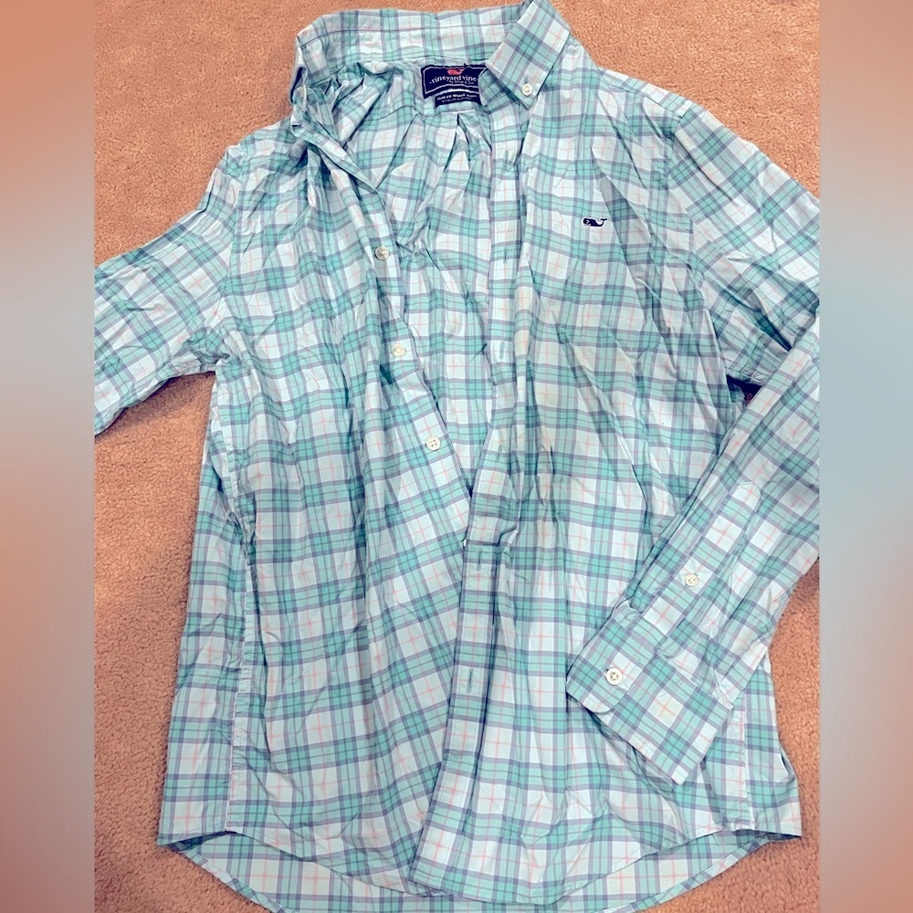 Vineyard vines, boys button-down, worn only a couple of times
